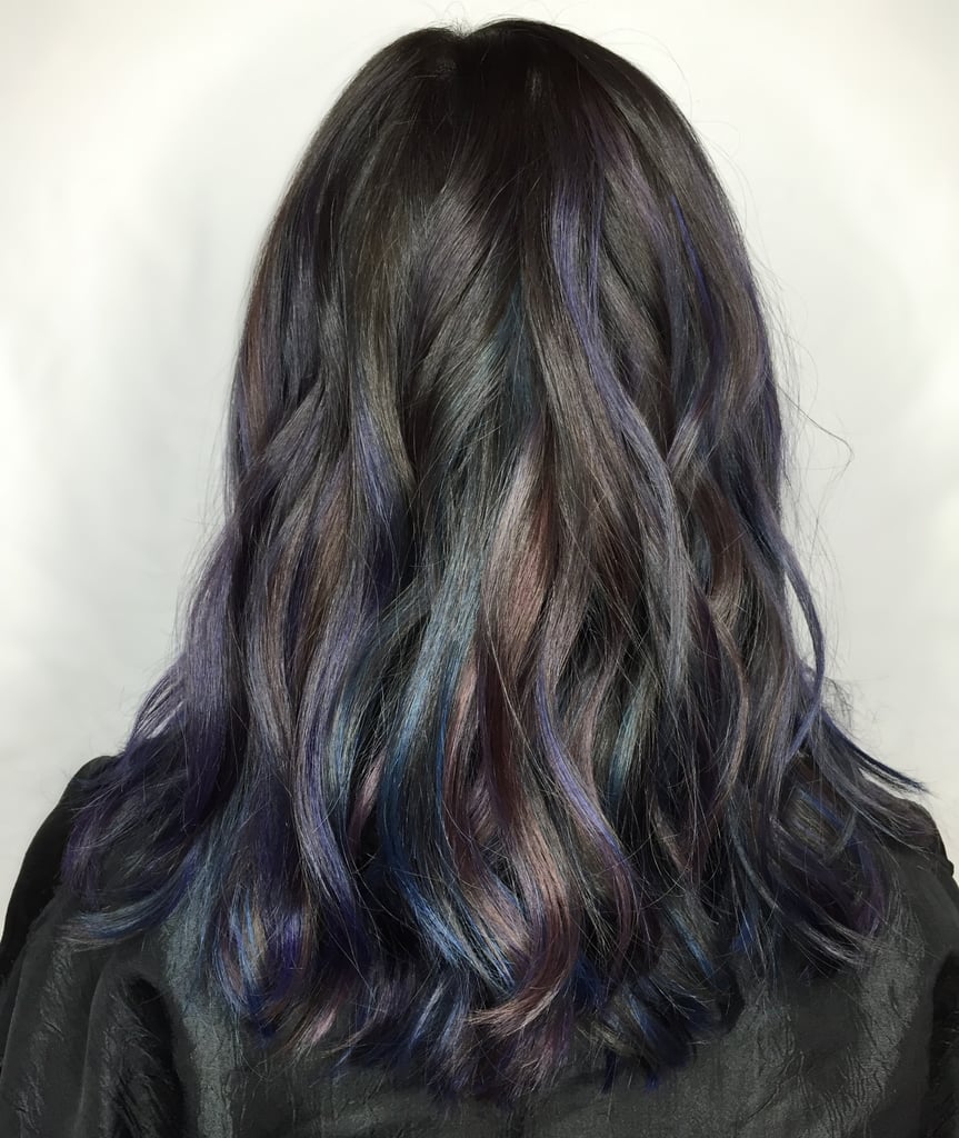 Dark Moonstone | Rainbow Hair Color Ideas For Brunettes | Fall/Winter 2016 | POPSUGAR Beauty Photo 4