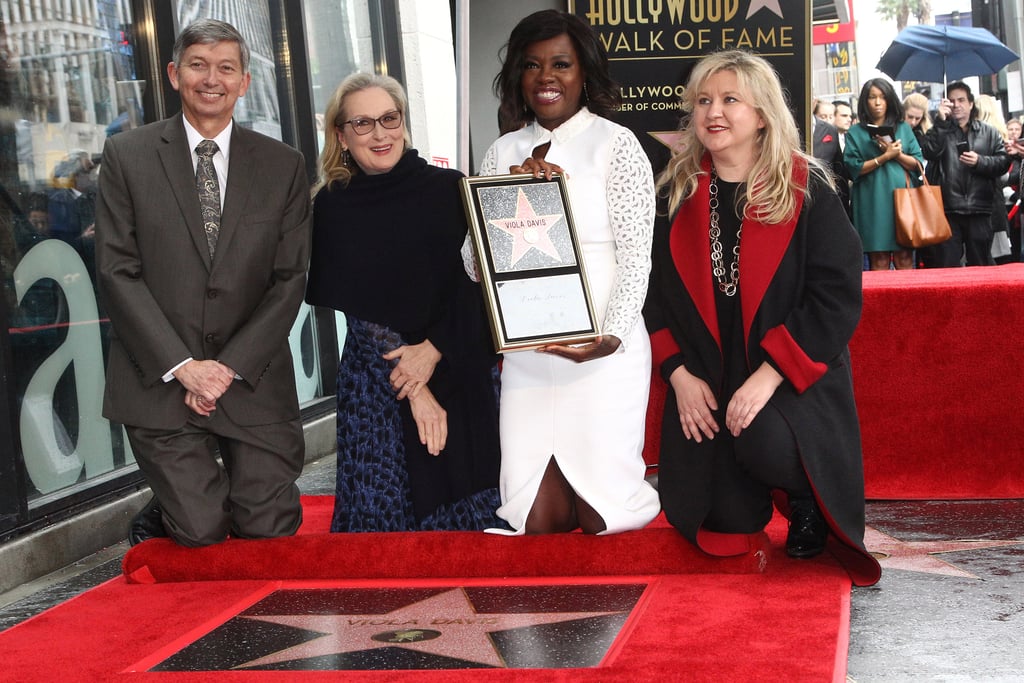 Viola Davis at Hollywood Walk of Fame Ceremony January 2017