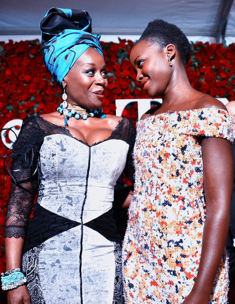 Lupita Nyong'o at the 2016 Tony Awards