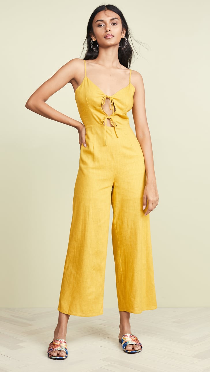 J.O.A. Cutout Jumpsuit | Best Jumpsuits For Spring | POPSUGAR Fashion ...