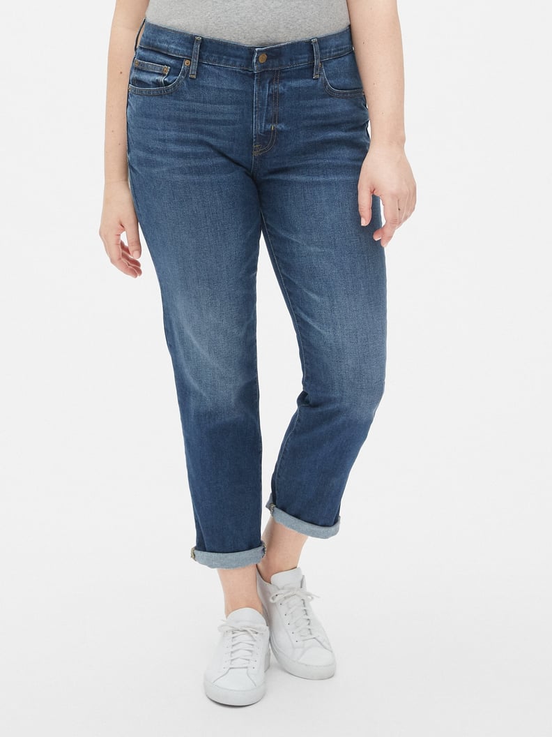 Gap Mid Rise Girlfriend Jeans