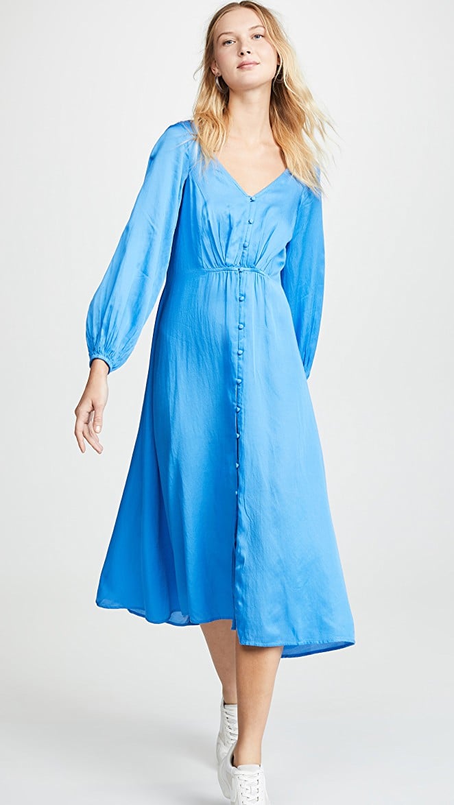 Free People Later Days Midi Dress