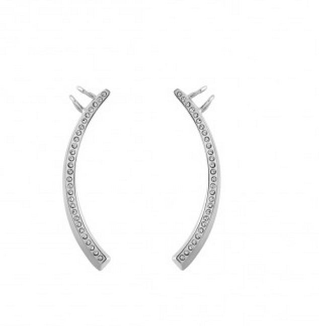 Designs by Millo Vita Fede Half Moon Ear Cuff