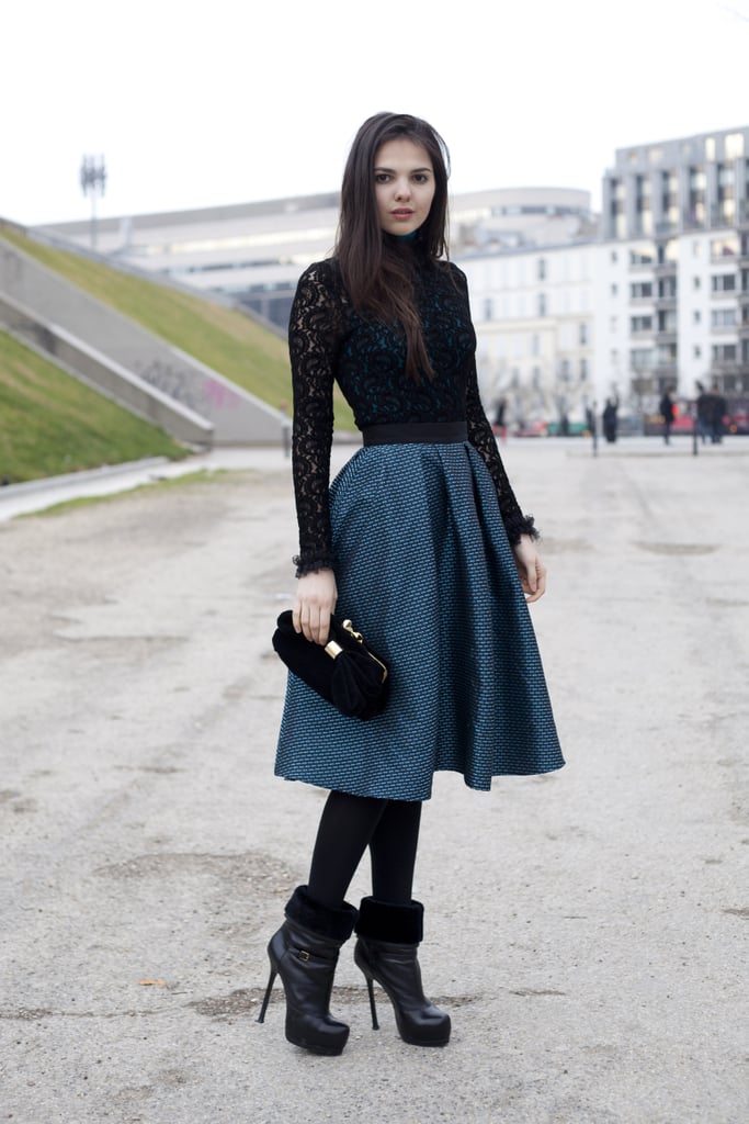 Paris Fashion Week Street Style Fall 2012 Paris Fashion Week Street Style Fall 2012
