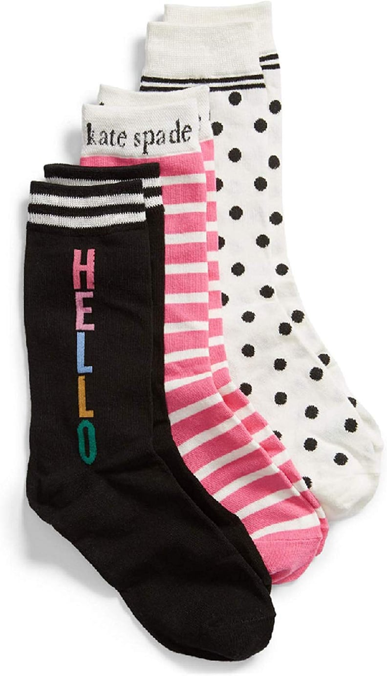 Kate Spade New York Women's 3-Pack Trouser Socks