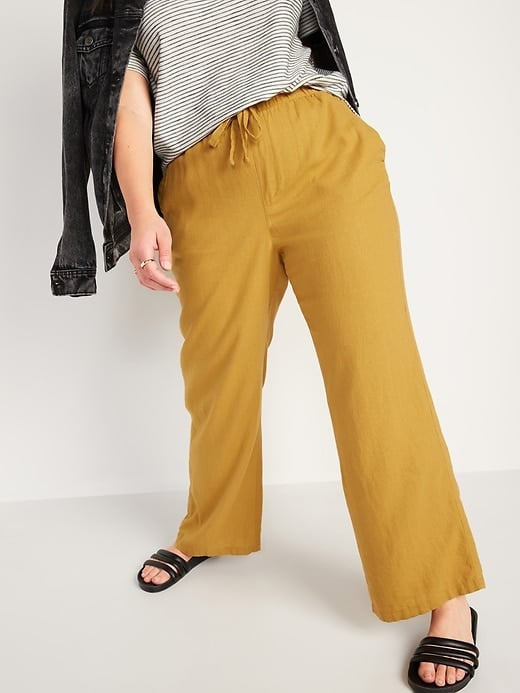 old navy mustard pants