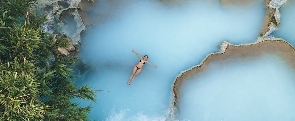 Cascate del Mulino Hot Springs Waterfall in Italy