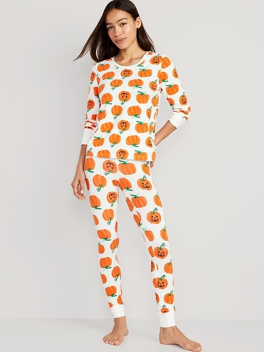 Old Navy Matching Halloween Print Pajama Set