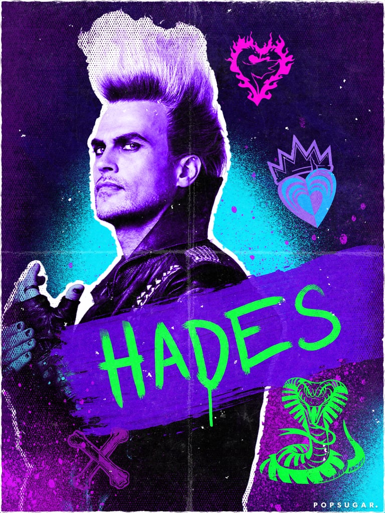Hades Descendants Remix Dance Party Poster