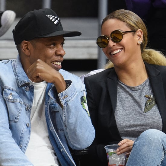 Beyonce and Jay Z at LA Clippers Game February 2016