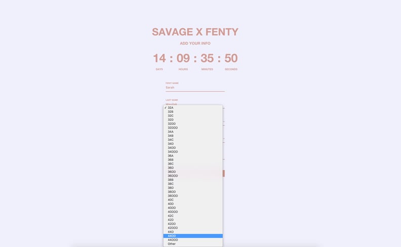 A Close Look at the Size Chart