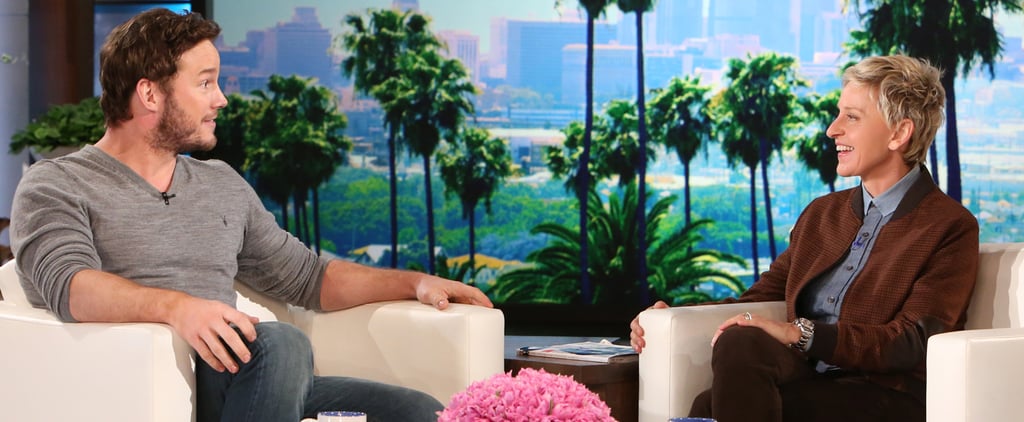 Chris Pratt on The Ellen DeGeneres Show January 2015 | Video
