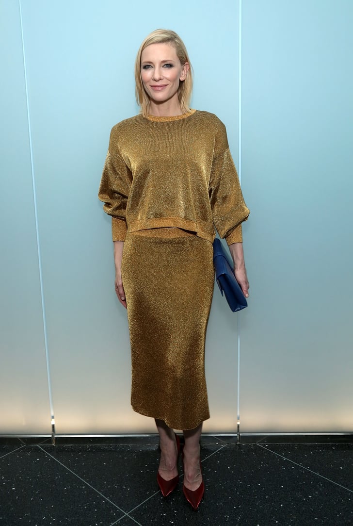 Cate Blanchett Wore a Louis Vuitton Dress With Bejeweled Pockets