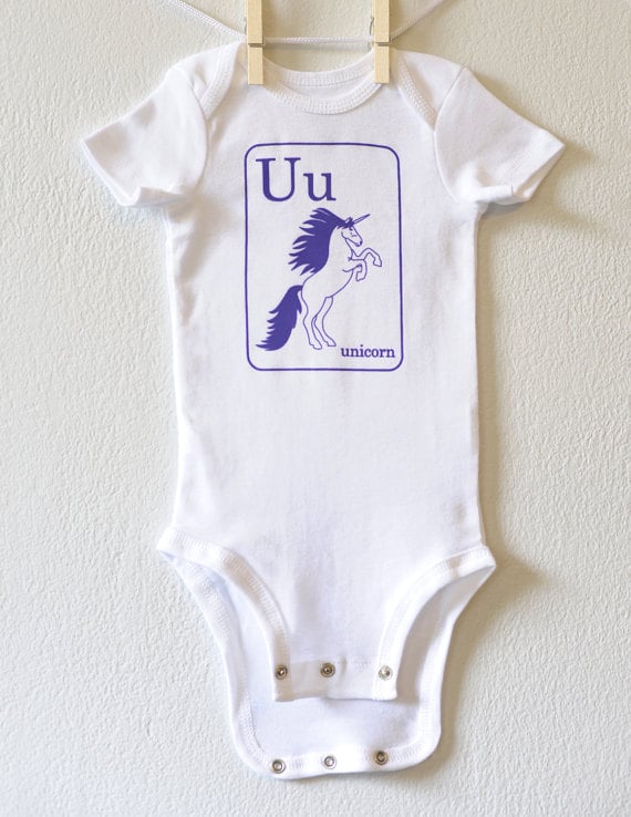 U Is For Unicorn Onesie