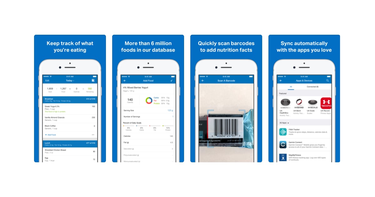 MyFitnessPal | Healthy Eating Apps | POPSUGAR Fitness ...