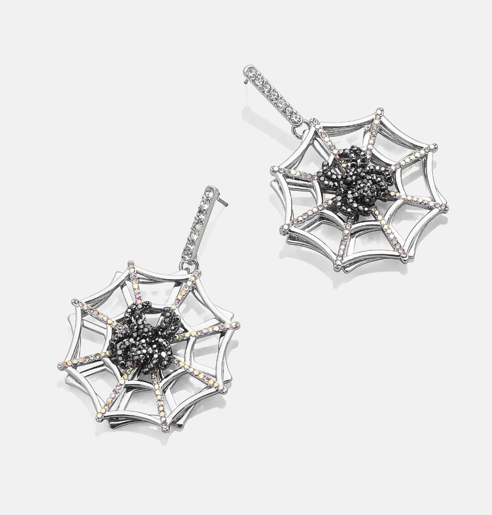 Spiderweb Hoop Earrings