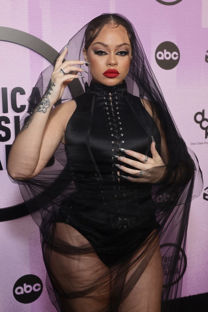 Latto's French Manicure at the American Music Awards