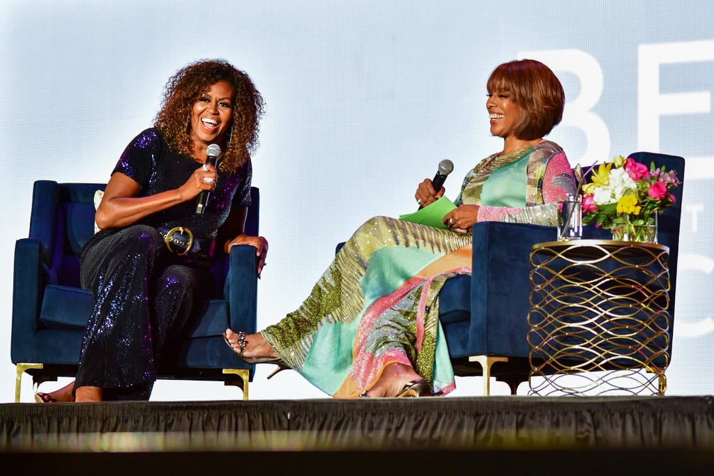 Michelle Obama Ombre Curls at Essence Fest 2019