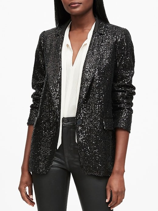 Soft Sequin Blazer