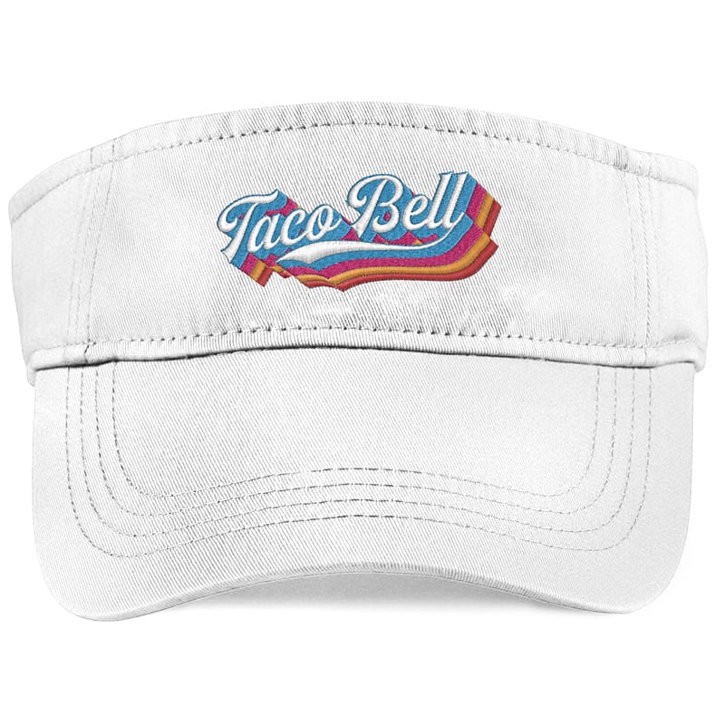 Taco Bell 3D Logo Visor