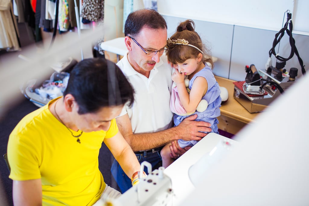 "She works in 3-D. She doesn't do drawings as much. She doesn't translate a 3-D thing to a drawing, so we did that later for her. She would actually take paper and take 3-D items and turn them into something."