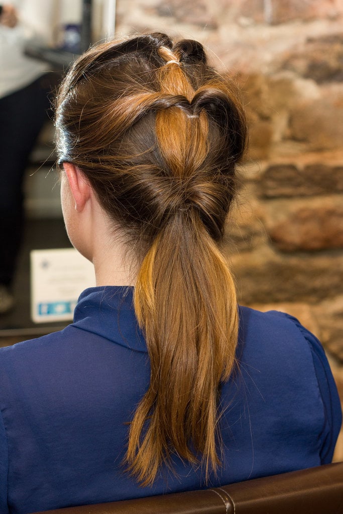 Looped Ponytail How-To