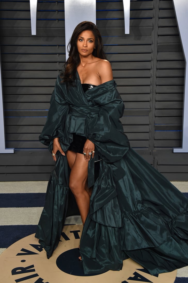 Ciara Vanity Fair Oscars Party Dress 2018