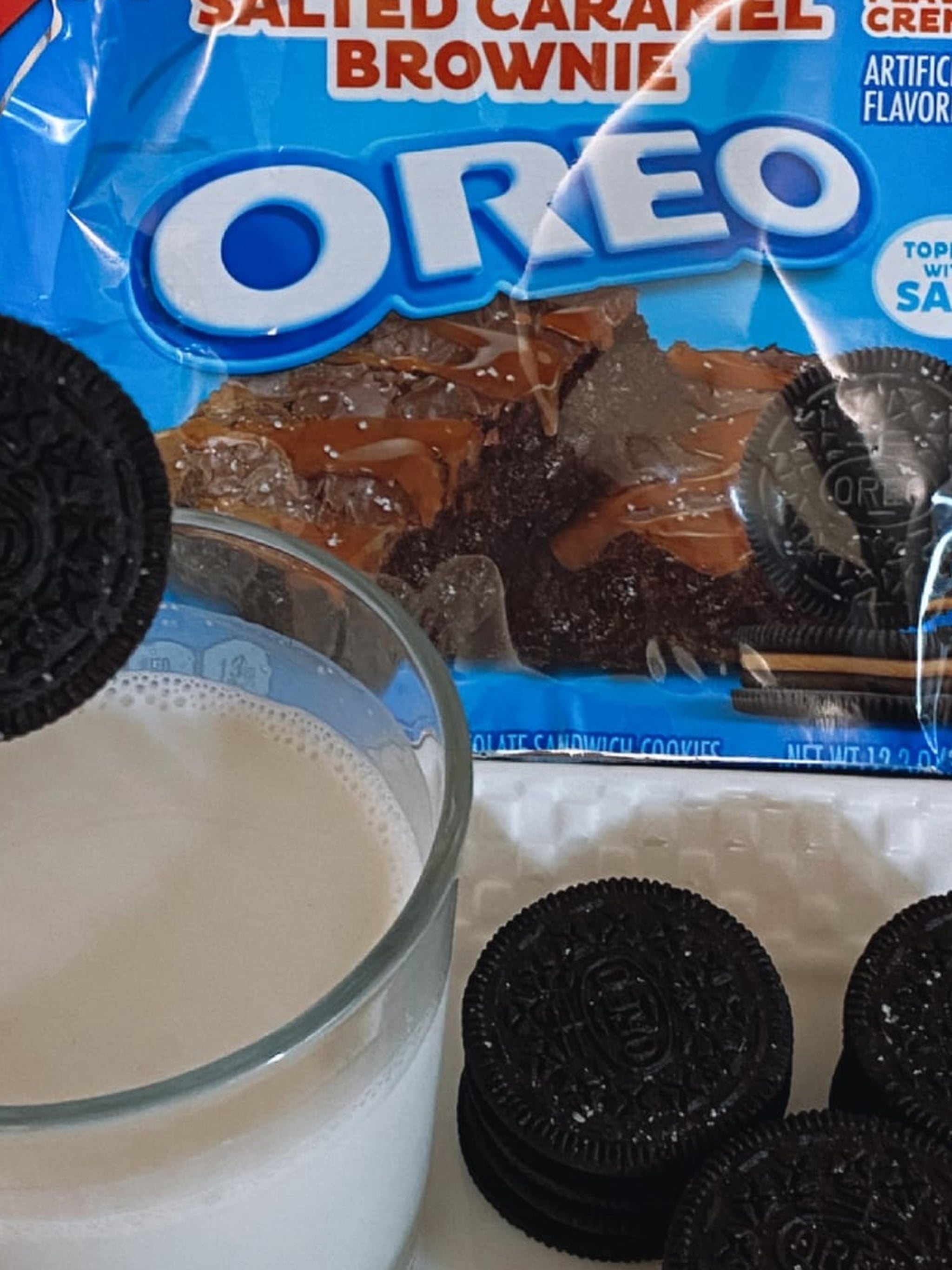 Oreo Salted Caramel Brownie Review POPSUGAR Food