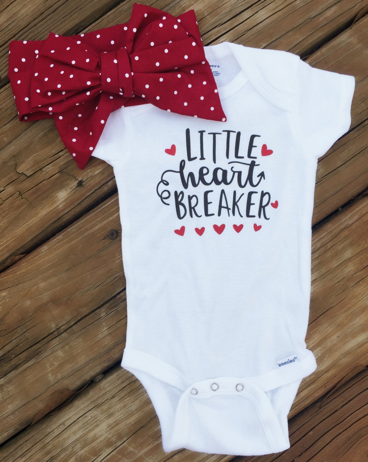 tie breaker onesie