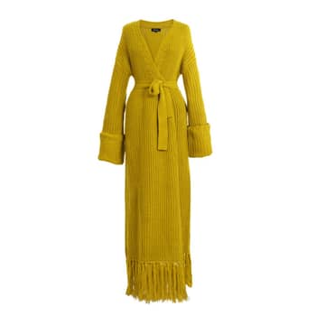long turtleneck knit dress Cream Catalina Roll Neck Sweater Dress – Bella Chic Home and Gift main image 1