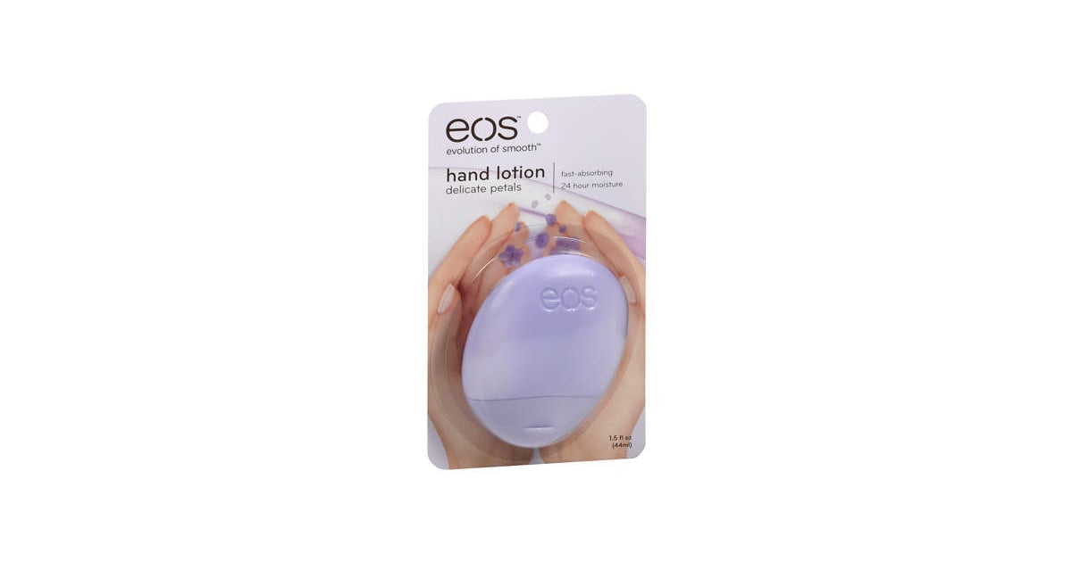 EOS Hand Lotion Delicate Petals Best Hand Cream Under 10 POPSUGAR