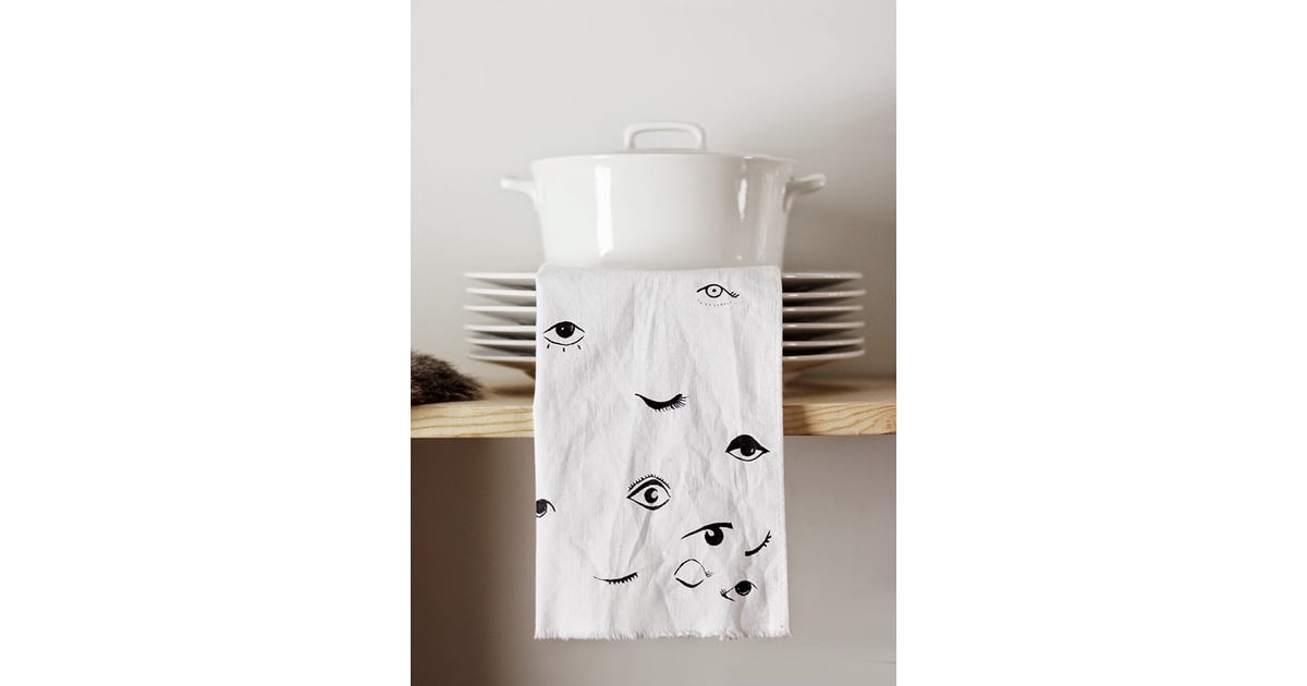EyePrint Tea Towel The Most Beautiful Spring HomeDecor DIYs