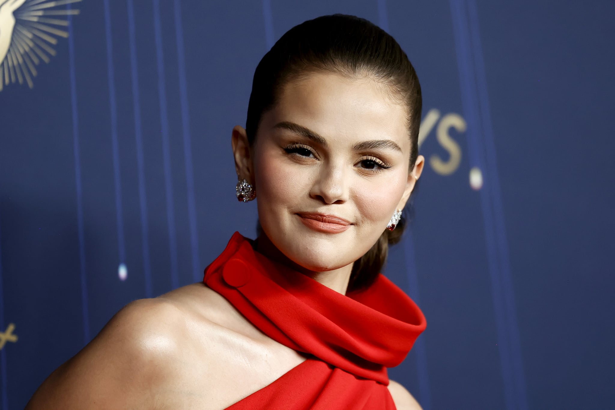 LOS ANGELES, CALIFORNIA - SEPTEMBER 14: Selena Gomez attends the 77th Primetime Emmy Awards at Peacock Theater on September 14, 2025 in Los Angeles, California. (Photo by Savion Washington/Getty Images)
