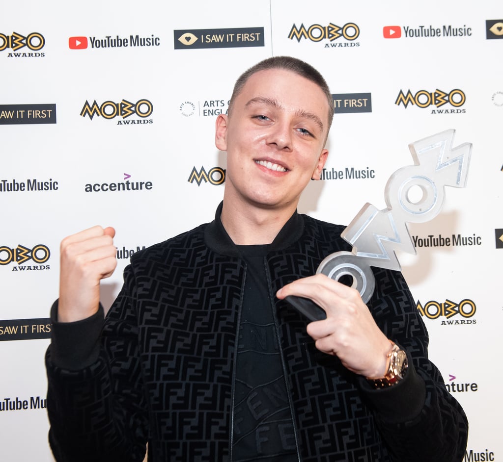 Aitch at the MOBO Awards 2020