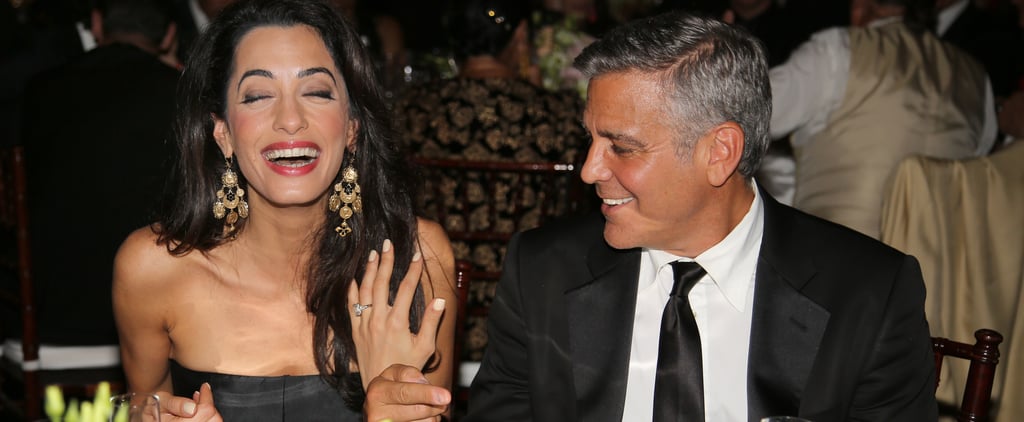 Amal Clooney's Emerald-Cut Engagement Ring Is a 7-Carat Dream