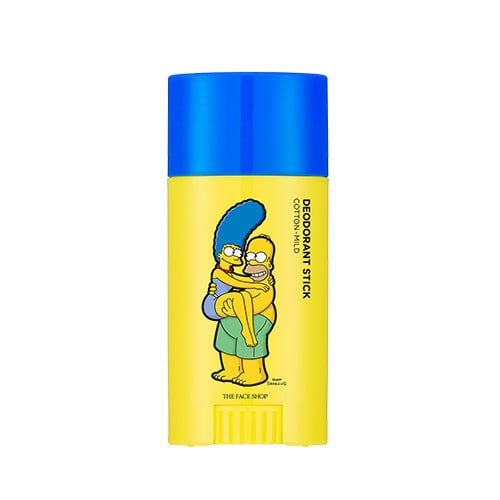 The Face Shop x The Simpsons Etiquette Fresh Deodorant Stick Cotton Mild