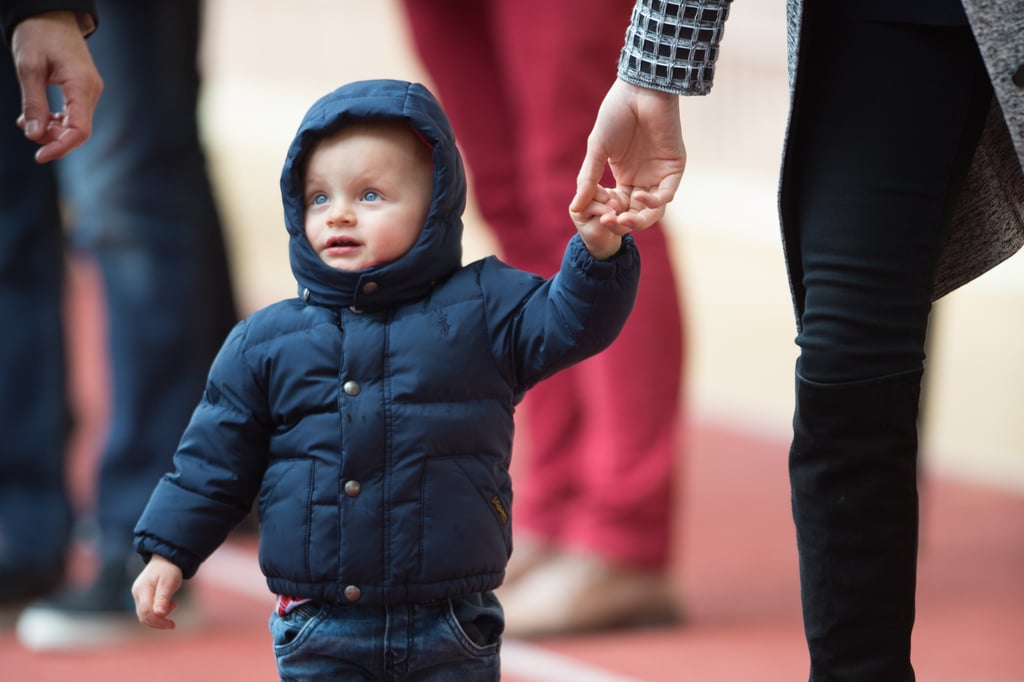 Princess Charlene of Monaco at Rugby Match With Jacques 2016