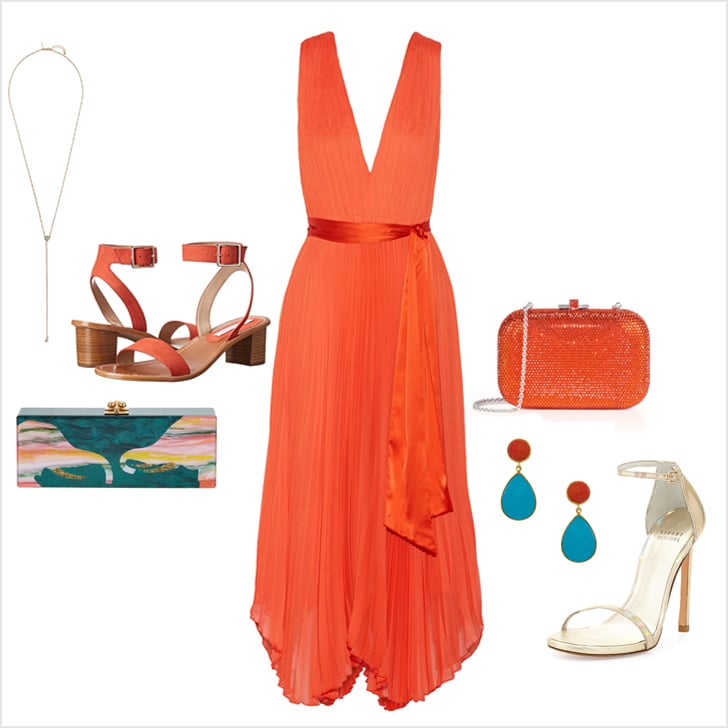 Alice + Olivia Pleated Dress