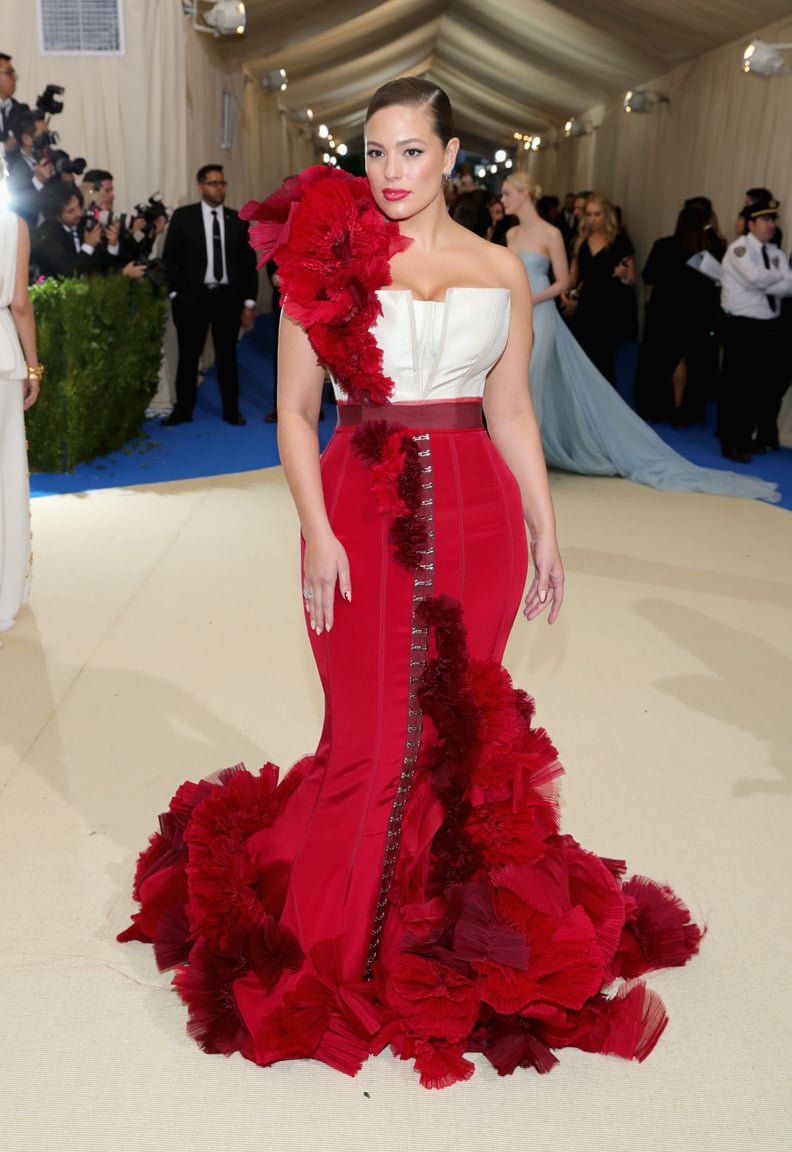 Ashley Graham Wearing H&M Couture at the 2017 Met Gala