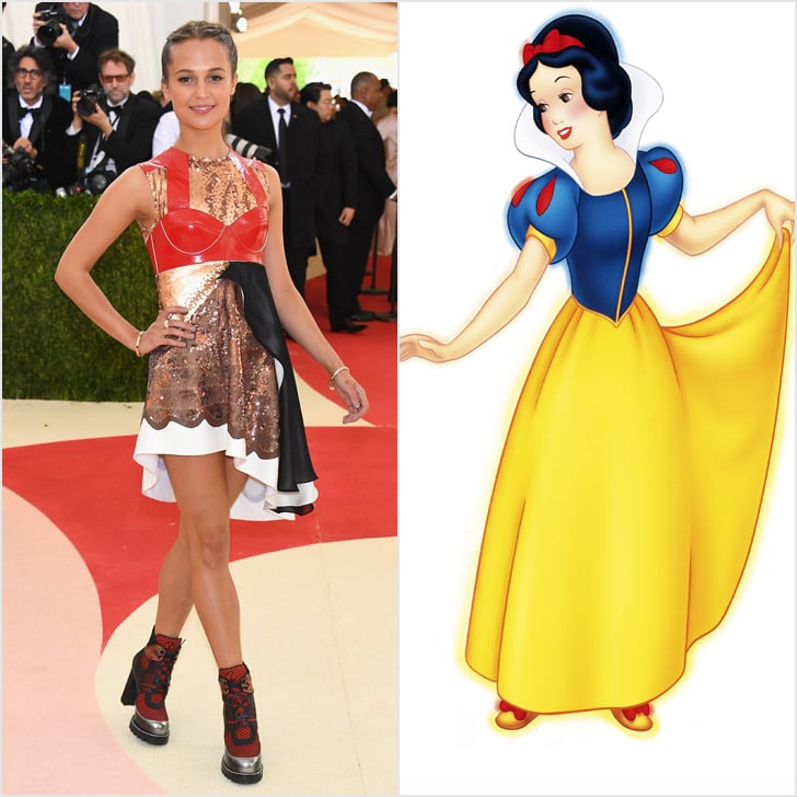 Alicia Vikander as Snow White