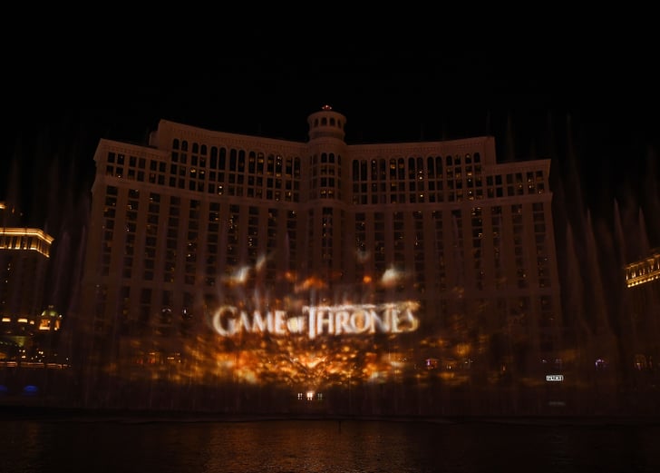 Game of Thrones Fountain Show Las Vegas 2019 Video POPSUGAR