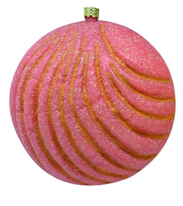 An ornament to dress up your tree. 
Pan Dulce Ornament ($26)