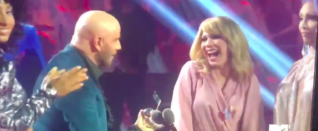 John Travolta Mistakes Jade Jolie For Taylor Swift at VMAs