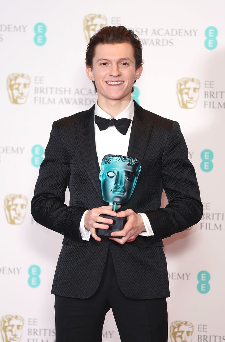2017 Tom Holland BAFTA Rising Star Winners POPSUGAR Celebrity UK