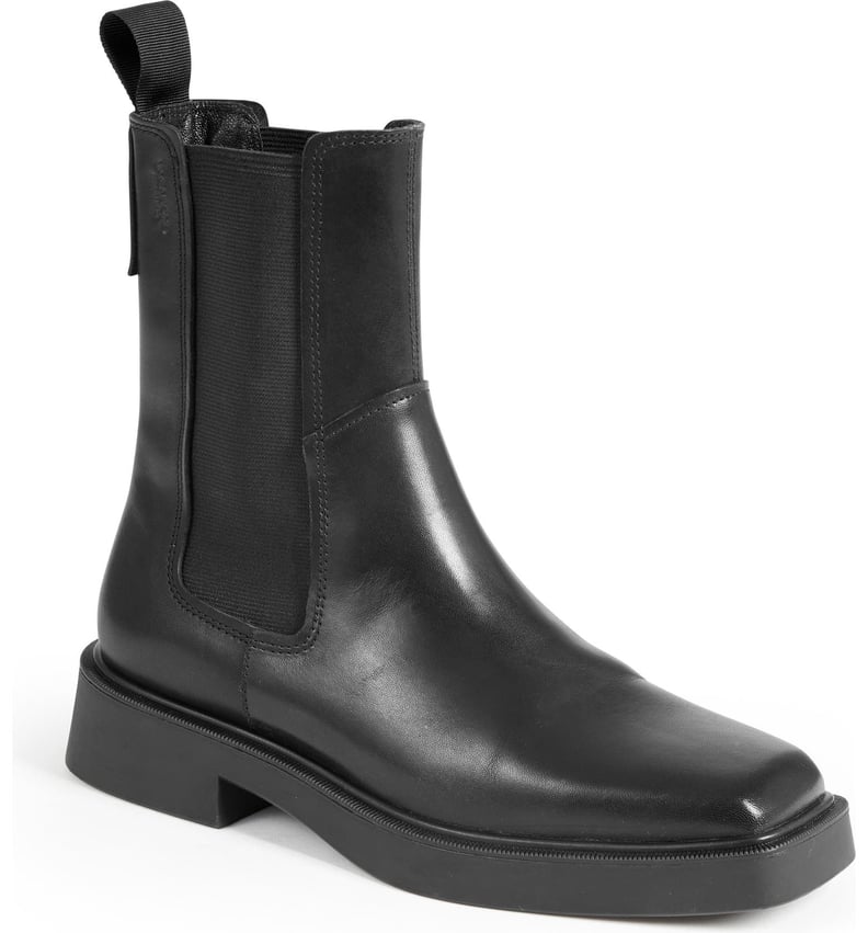 Best Black Leather Chelsea Boots For Women: Vagabond Shoemakers Jillian Chelsea Boot