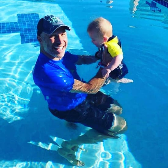 Morgan Miller's Son Easton in Swim Lessons at 6 Months
