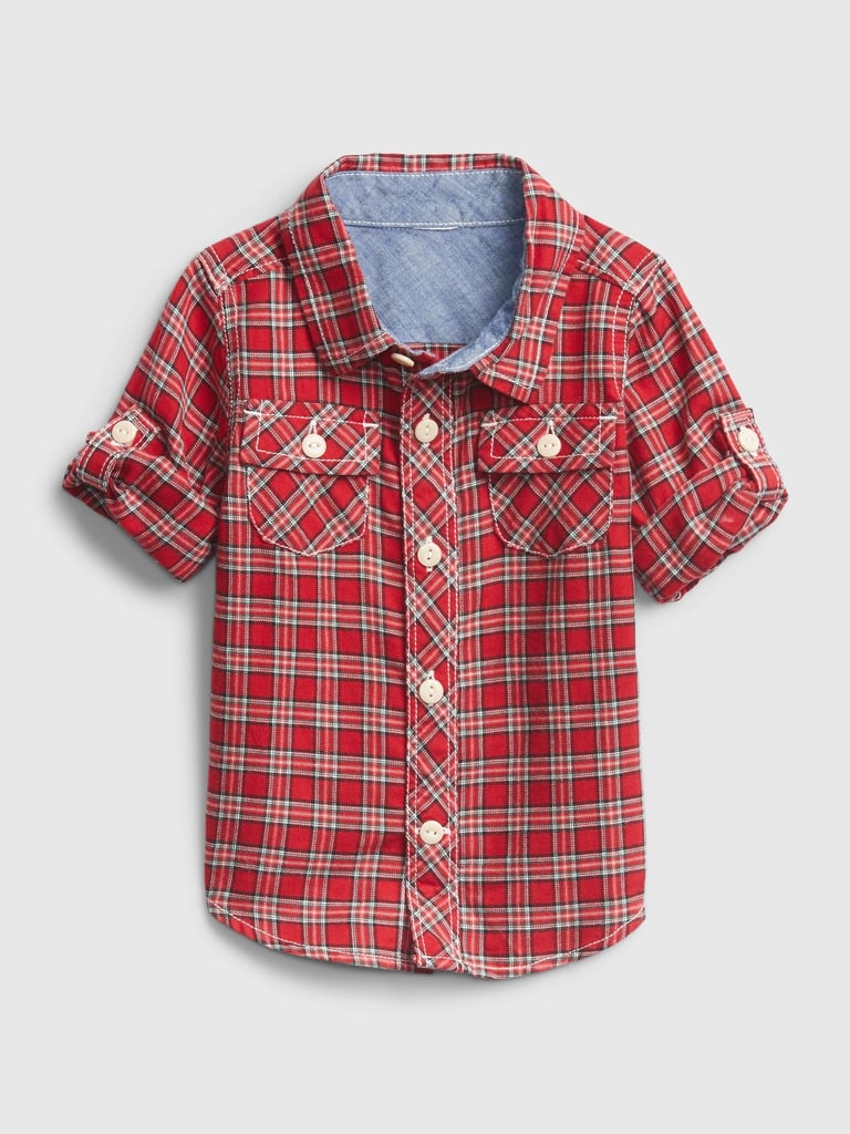 Gap Baby Plaid Shirt