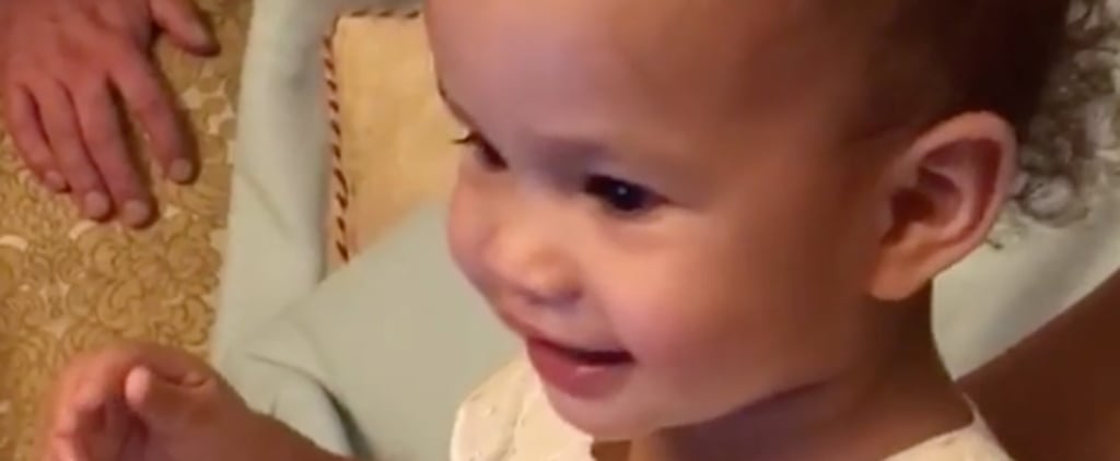 Luna Has the Best Reaction to Seeing John Legend's Sesame Street Video