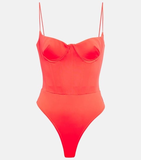 Alex Perry Carsen Corset Bodysuit