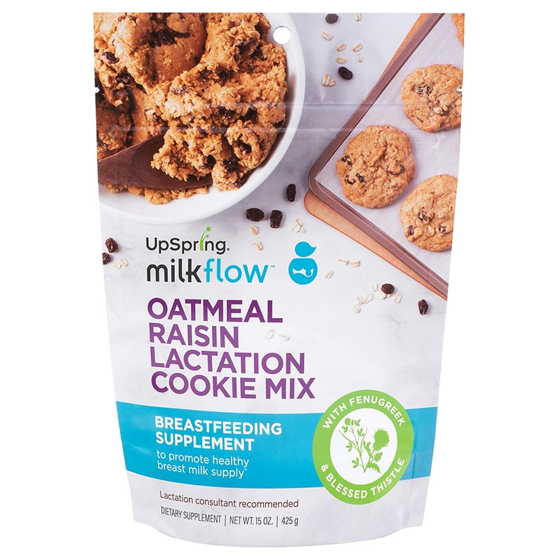 UpSpring Milkflow Fenugreek and Blessed Thistle Lactation Cookies Mix Oatmeal Raisin